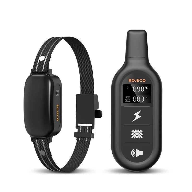 Electric Dog Training Collar with 1000m Remote & Waterproof Design – PetTrainer 0