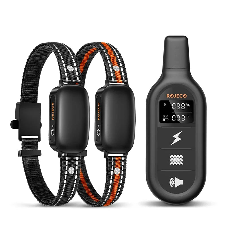 Electric Dog Training Collar with 1000m Remote & Waterproof Design – PetTrainer 1