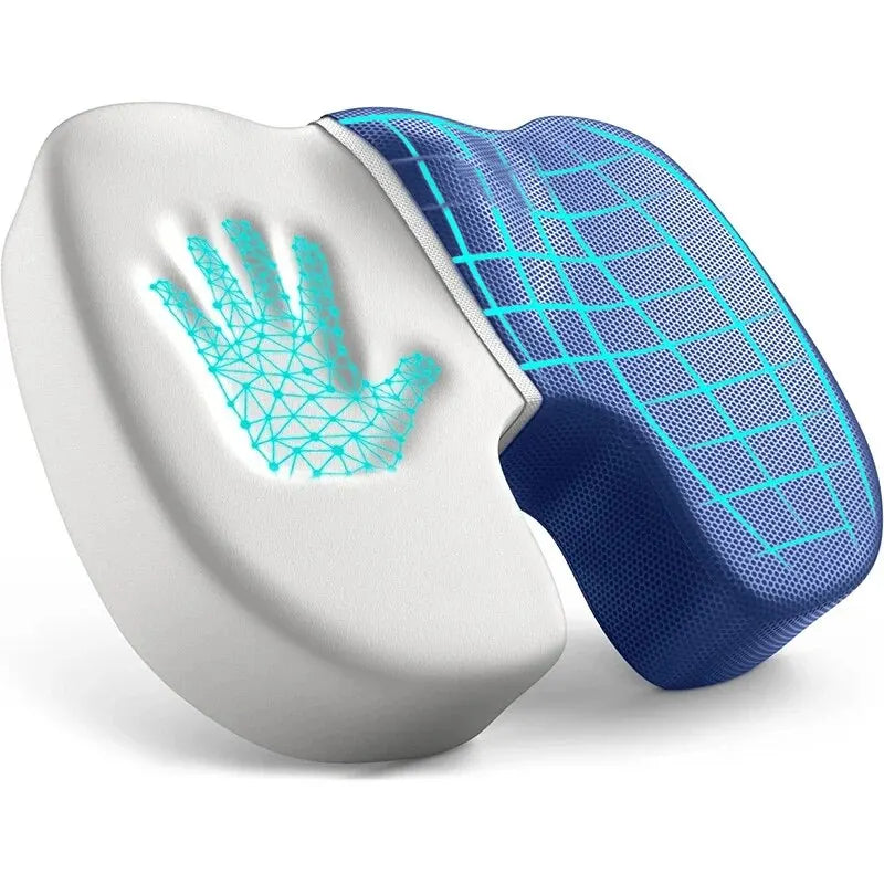Ergonomisches Memory-Schaum-Bürokissen für besseren Sitzkomfort, 45x35 cm 6