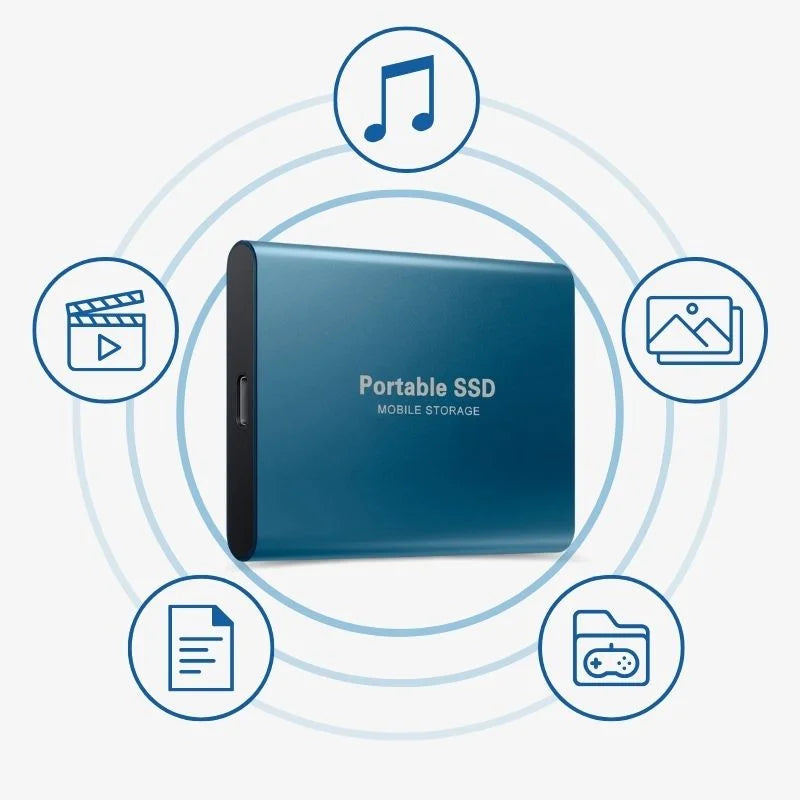 Externe SSD Festplatte USB – Tragbare Datenspeicher 8