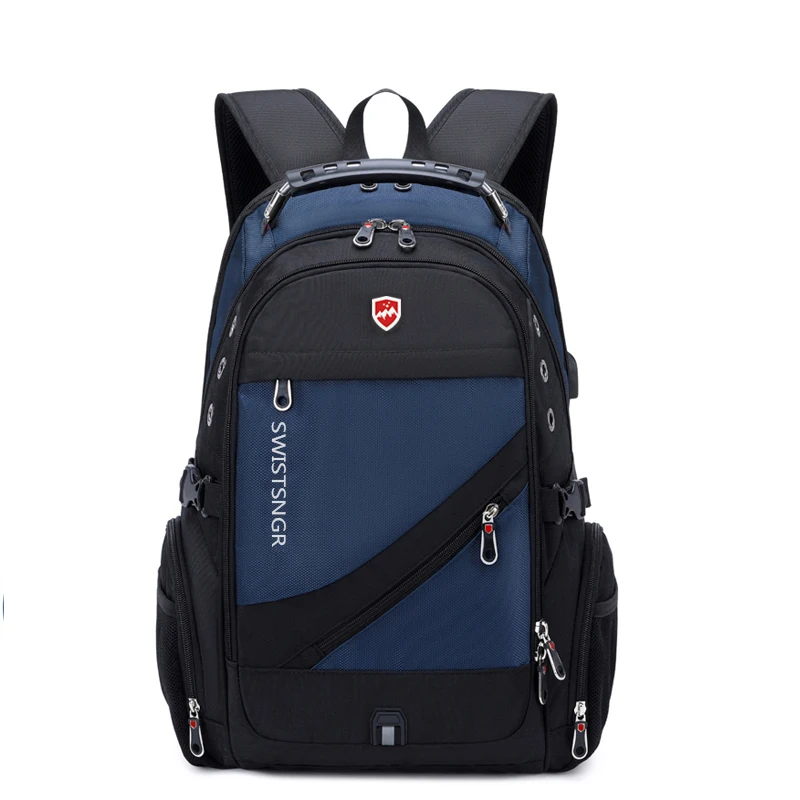 Extra-Large Waterproof Laptop Backpack for Men with USB Charging & Anti-Theft Security 10
