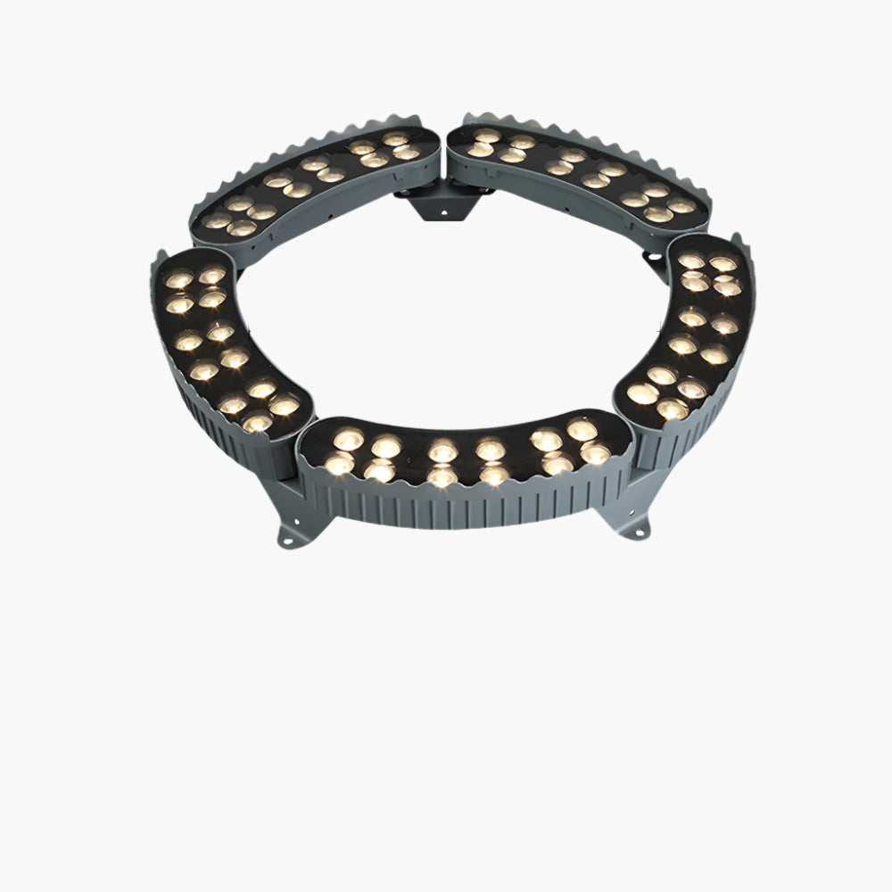 LumiScape – Udendørs Træspot med Justerbar Lysstråle og Vejrbestandigt Design