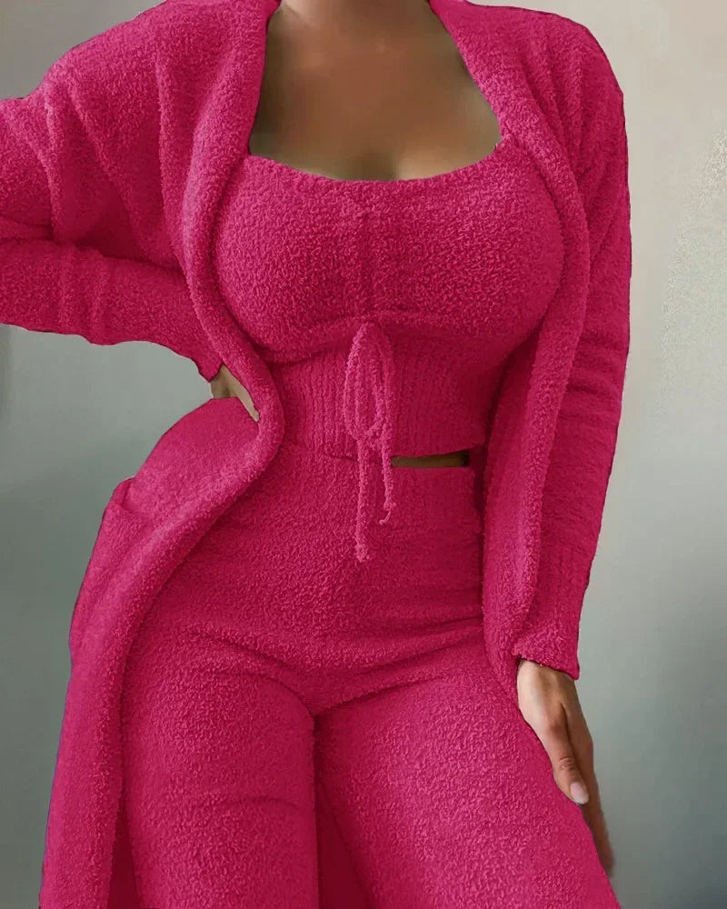 Fleece Pyjama Set – Warm & Stijlvol voor de Winter 4