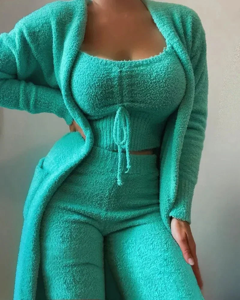 Fleece Pyjama Set – Warm & Stijlvol voor de Winter 5