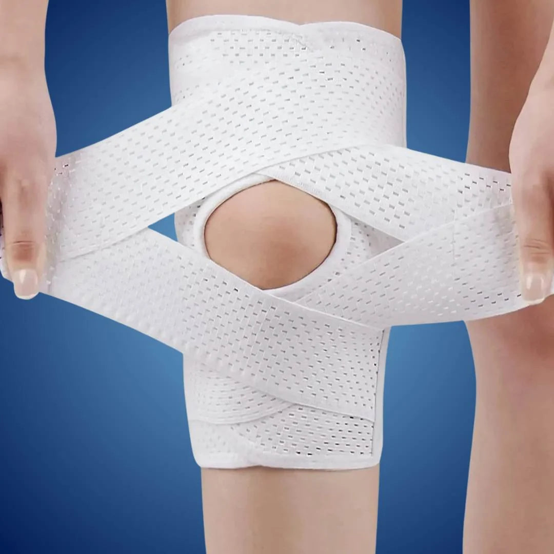 FlexGuard Knee Pads | with Support Compression Springs and Tension Strap - for Stability - Pain Relief and Protection Kalsten 8