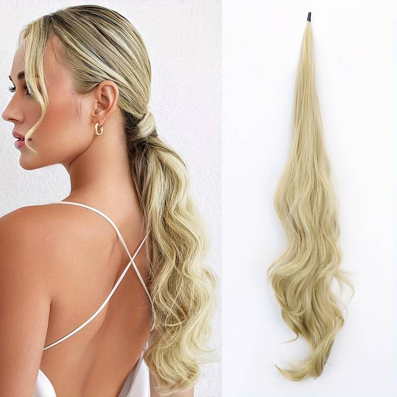 Flexible Wrap-Around Ponytail for Long, Full Hair - Selena 0