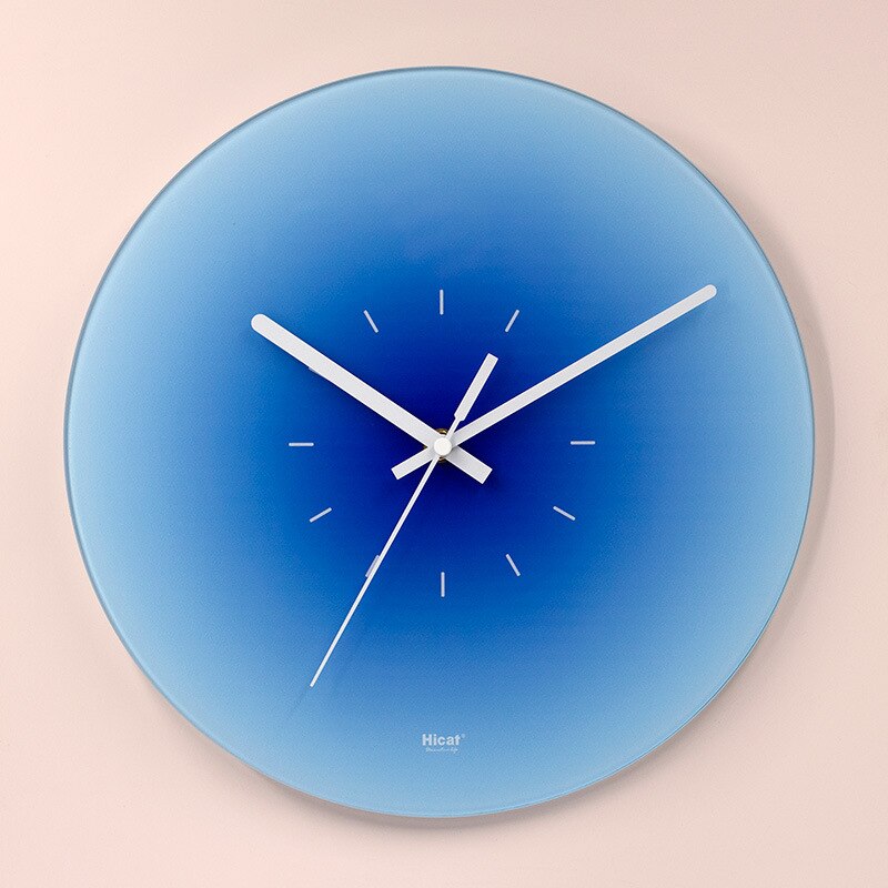 Horloge murale – Design luxueux en verre avec mouvement à quartz silencieux pour intérieurs modernes