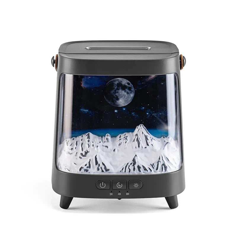 Aroma Diffuser – Gentle Flame Effect, Remote Control & Quiet Operation for Home Ambience