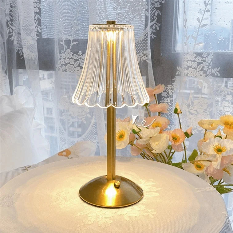 Golden Crystal Table Lamp 6