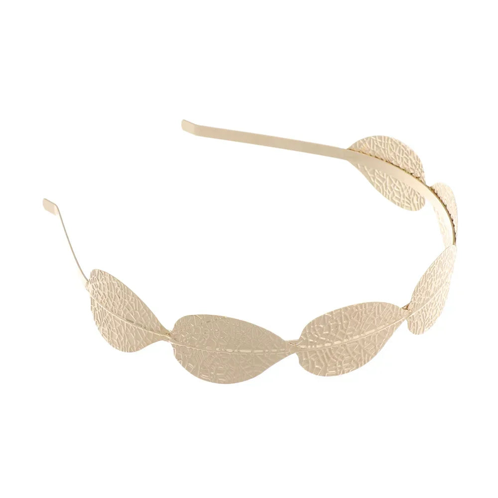 Gouden Haarband Dames met Bladvorm voor Bruiloft en Feestelijke Gelegenheden 39
