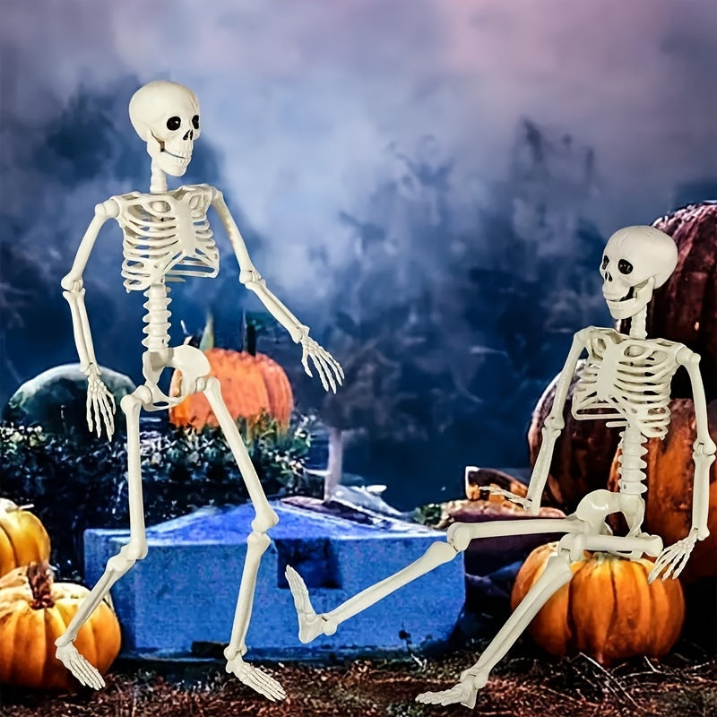Halloween Plastic Skelet Decoratie Set 0