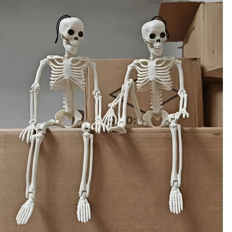 Halloween Plastic Skelet Decoratie Set 2