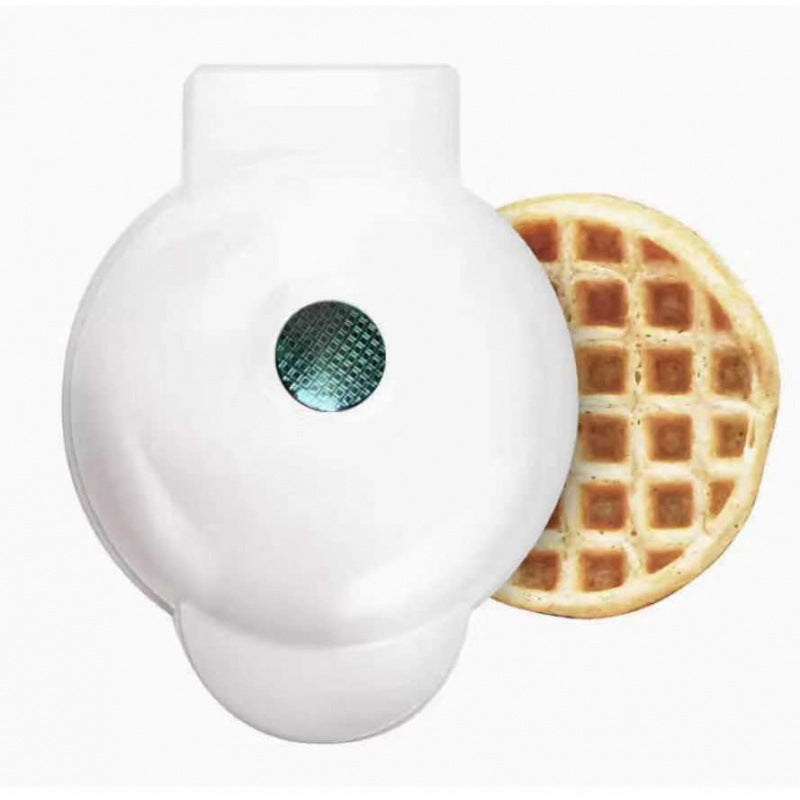 Heart & Round Waffle Maker — 350W Mini Breakfast Machine 10