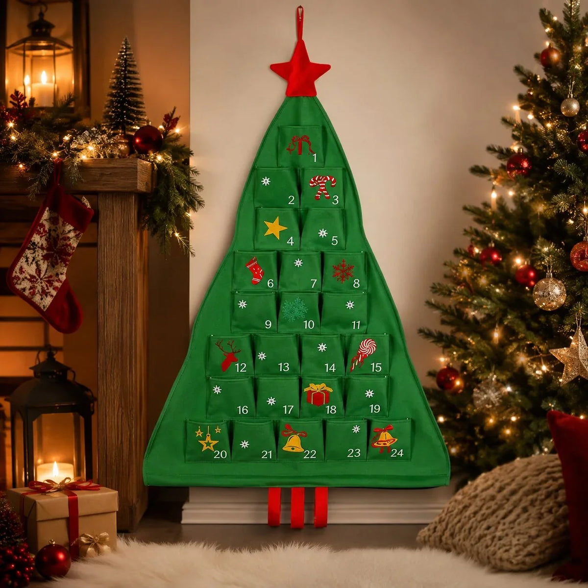 Refillable advent calendar