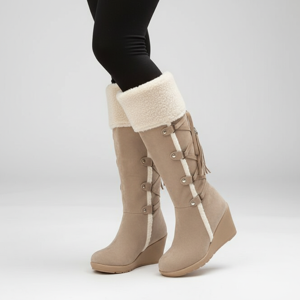 High winter boots - Elena 0