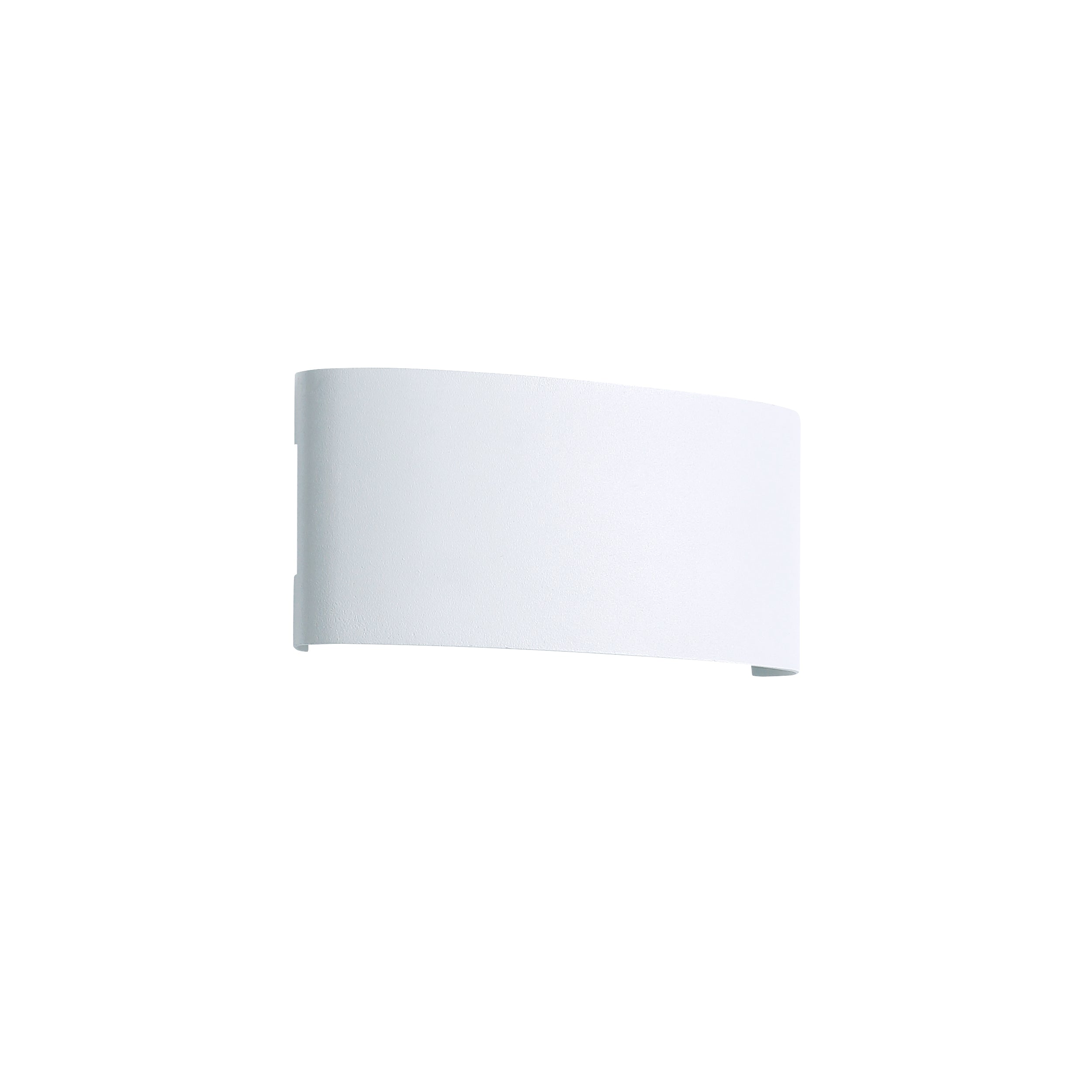 Ortelo – 6W LED Væglampe 17cm Hvid Aluminium Finish