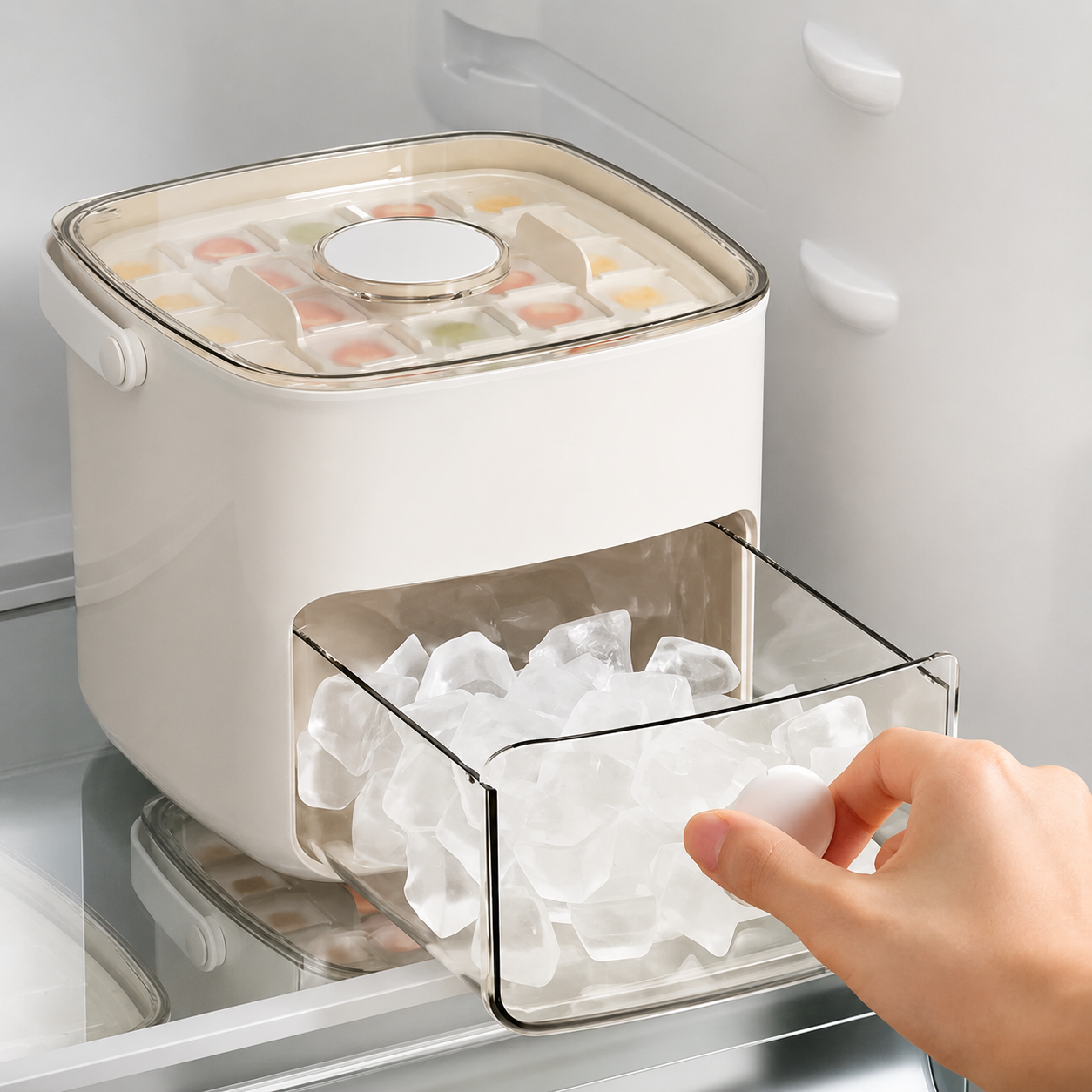 Ice Maker Countertop Portable Fast Ice Cube Machine 3
