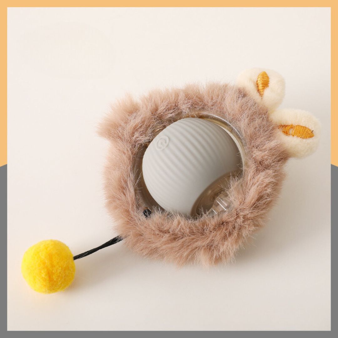 Interactive Game Ball with Tail for Cats 8