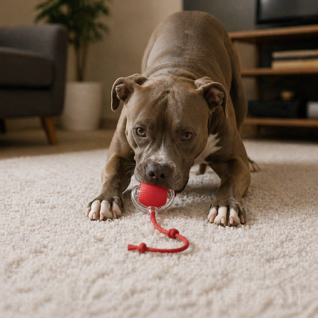 Interactive Play Ball with Tail for Dogs 0