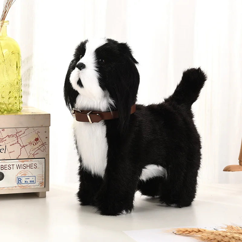 Interactive Plush Robot Puppy Toy with Sound Control and Touch Features – Walking and Barking Sheepdog 5