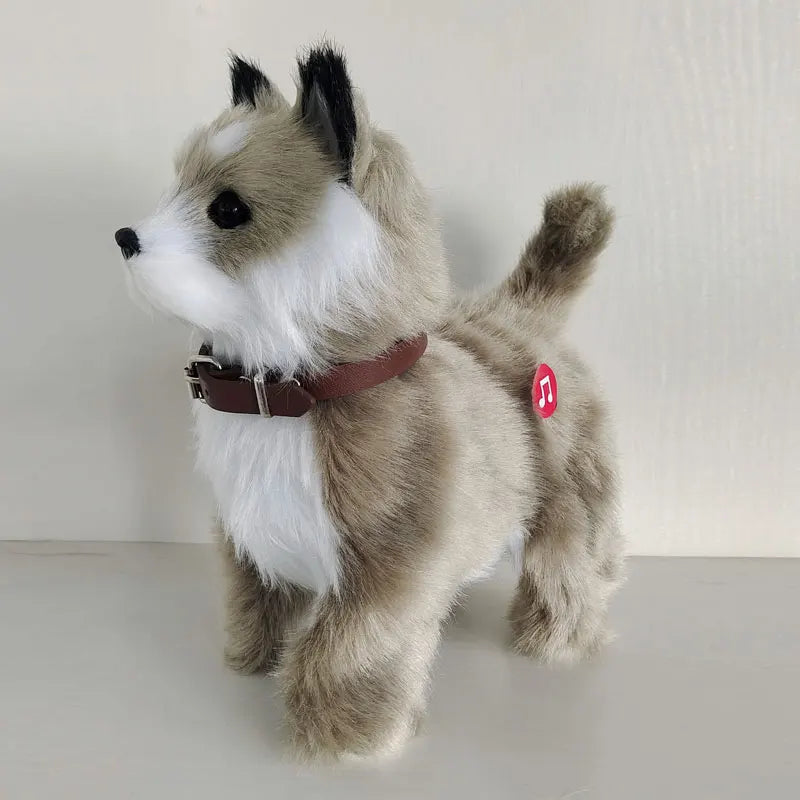 Interactive Plush Robot Puppy Toy with Sound Control and Touch Features – Walking and Barking Sheepdog 6