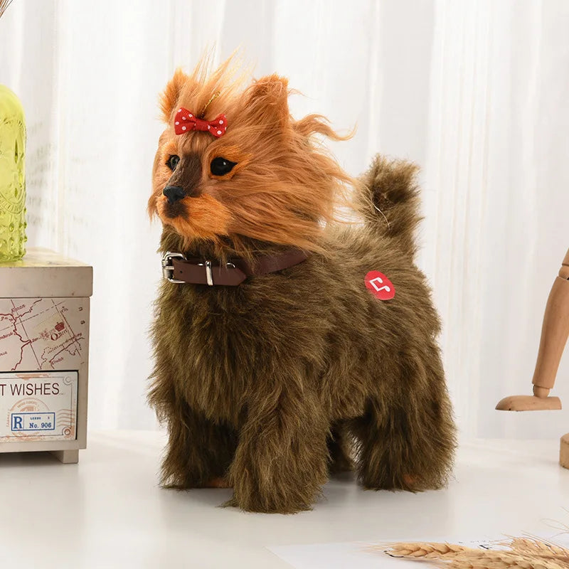 Interactive Plush Robot Puppy Toy with Sound Control and Touch Features – Walking and Barking Sheepdog 8