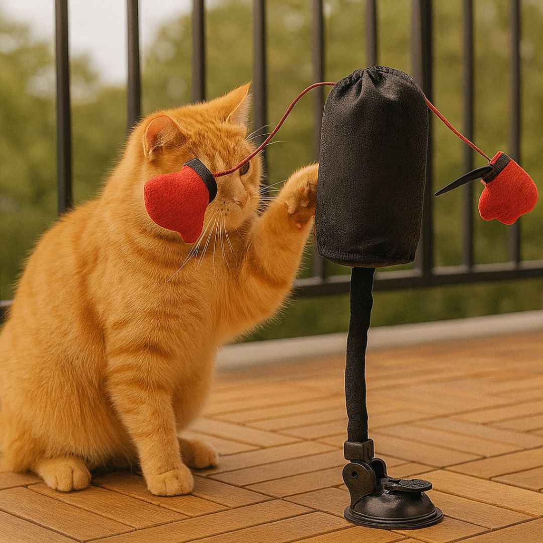 Interactive Punching Bag Toy for Cats 0