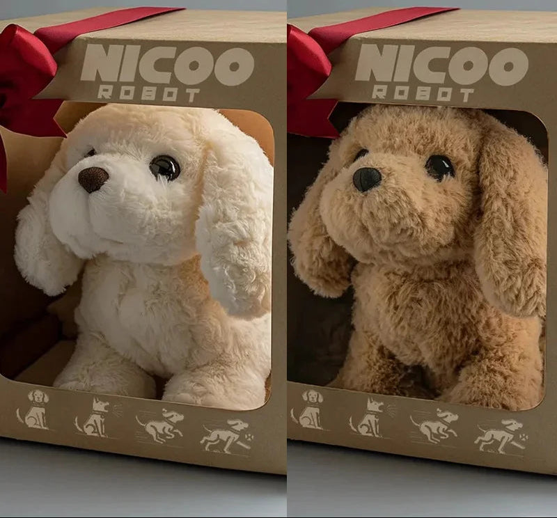 Interactive Robotic Puppy Toy with Barking and Walking Features – Realistic AI Pet 2