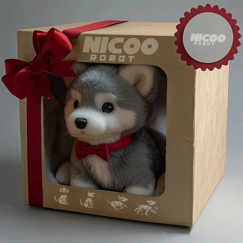 Interactive Robotic Puppy Toy with Barking and Walking Features – Realistic AI Pet 7