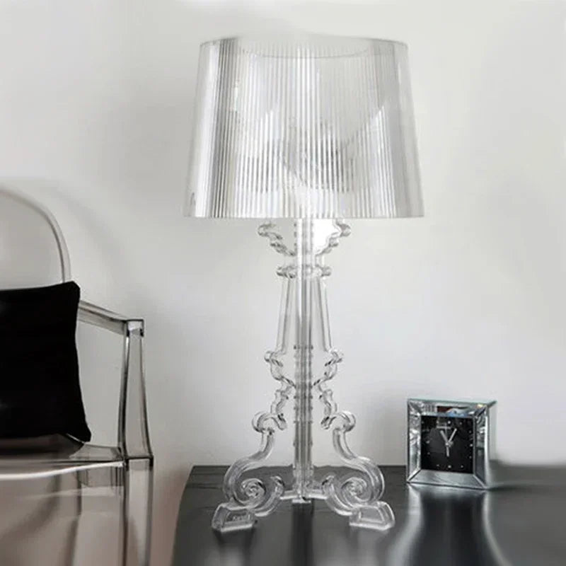 ShineLux – Bordlampe i Bourgie-stil med Elegant Barokdesign