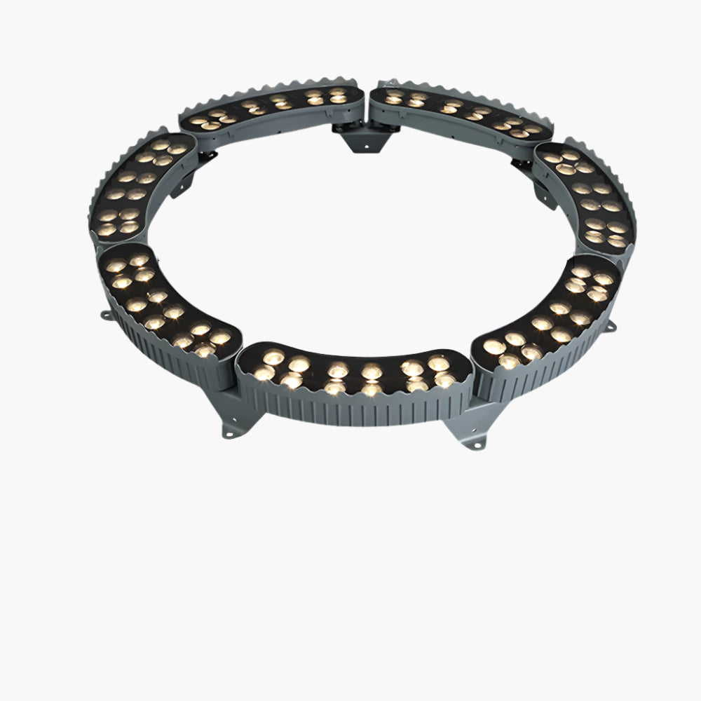 LumiScape – Udendørs Træspot med Justerbar Lysstråle og Vejrbestandigt Design