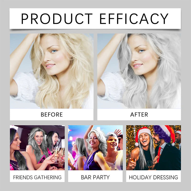 Kalsten | 2-in-1 Natural Essence Extract Silver Hair Dye 2
