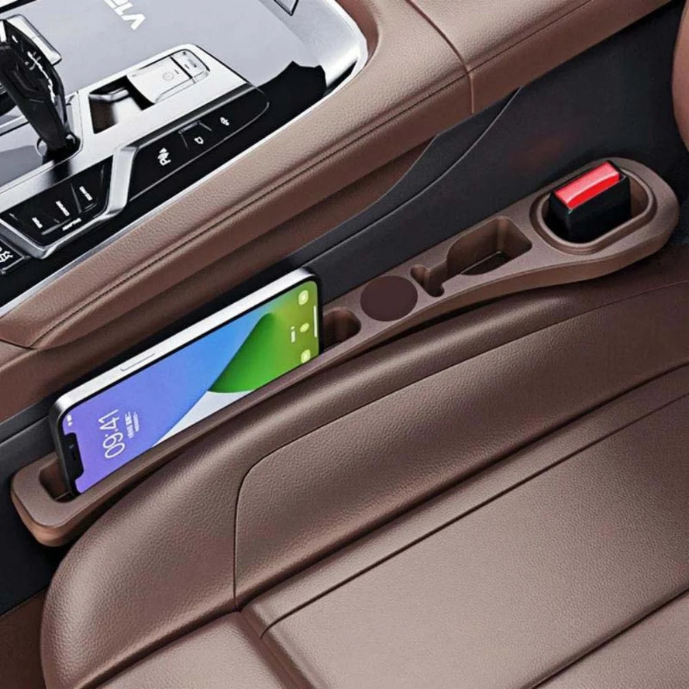 Kalsten | Car Seat Filling Faux Leather Gap Filler Organizer Pair 11