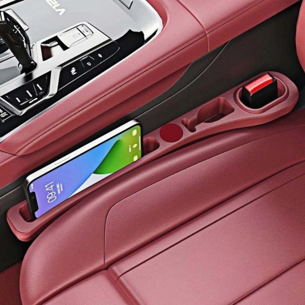 Kalsten | Car Seat Filling Faux Leather Gap Filler Organizer Pair 9