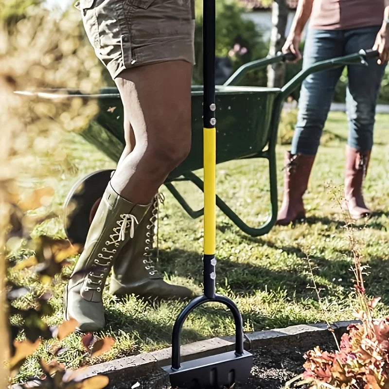 Kalsten | EdgeMaster Lawn Edger | Half-Moon Design with Wavy Edge | Manual Tool for Clean Lawn Edges & Beds 3