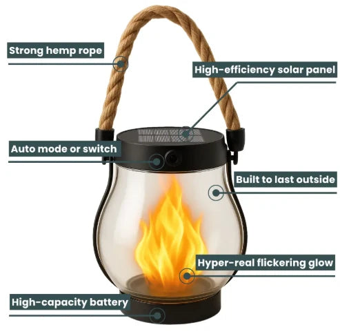 Kalsten | Fire Seed Solar Light — Magical Flame Mood that Warms Your Heart and Enchants Every Night 1