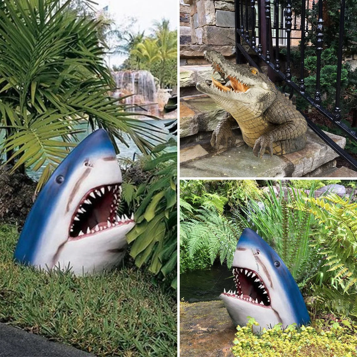 Kalsten | Garden Swamp Gator Statue 10