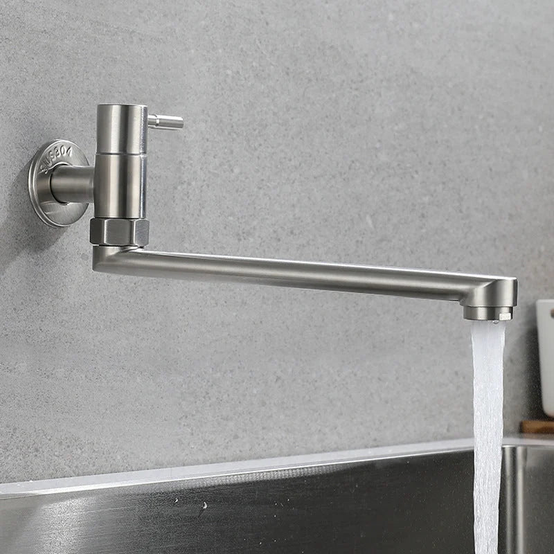 Kalsten | Kitchen faucet pot filling valve single handle swivel stainless steel kitchen faucet 0