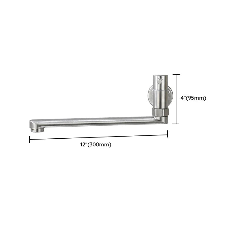 Kalsten | Kitchen faucet pot filling valve single handle swivel stainless steel kitchen faucet 2