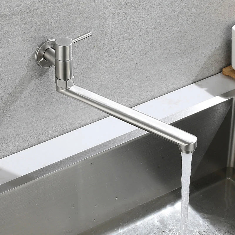 Kalsten | Kitchen faucet pot filling valve single handle swivel stainless steel kitchen faucet 8