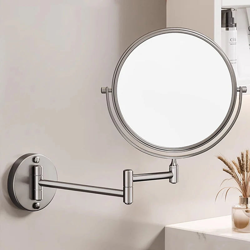Kalsten | Rechargeable wall-mounted shaving mirror | 360° rotation. 1X/10X magnification and adjustable LED lighting for use in the bathroom 9