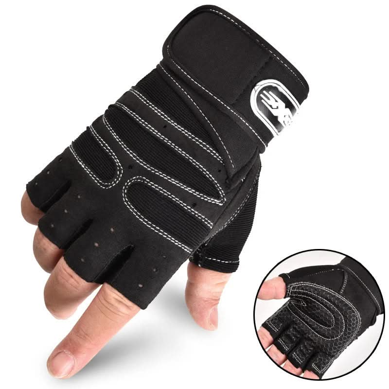 Kalsten | Shock-resistant training gloves with wrist support | For weight training, fitness & cycling 9