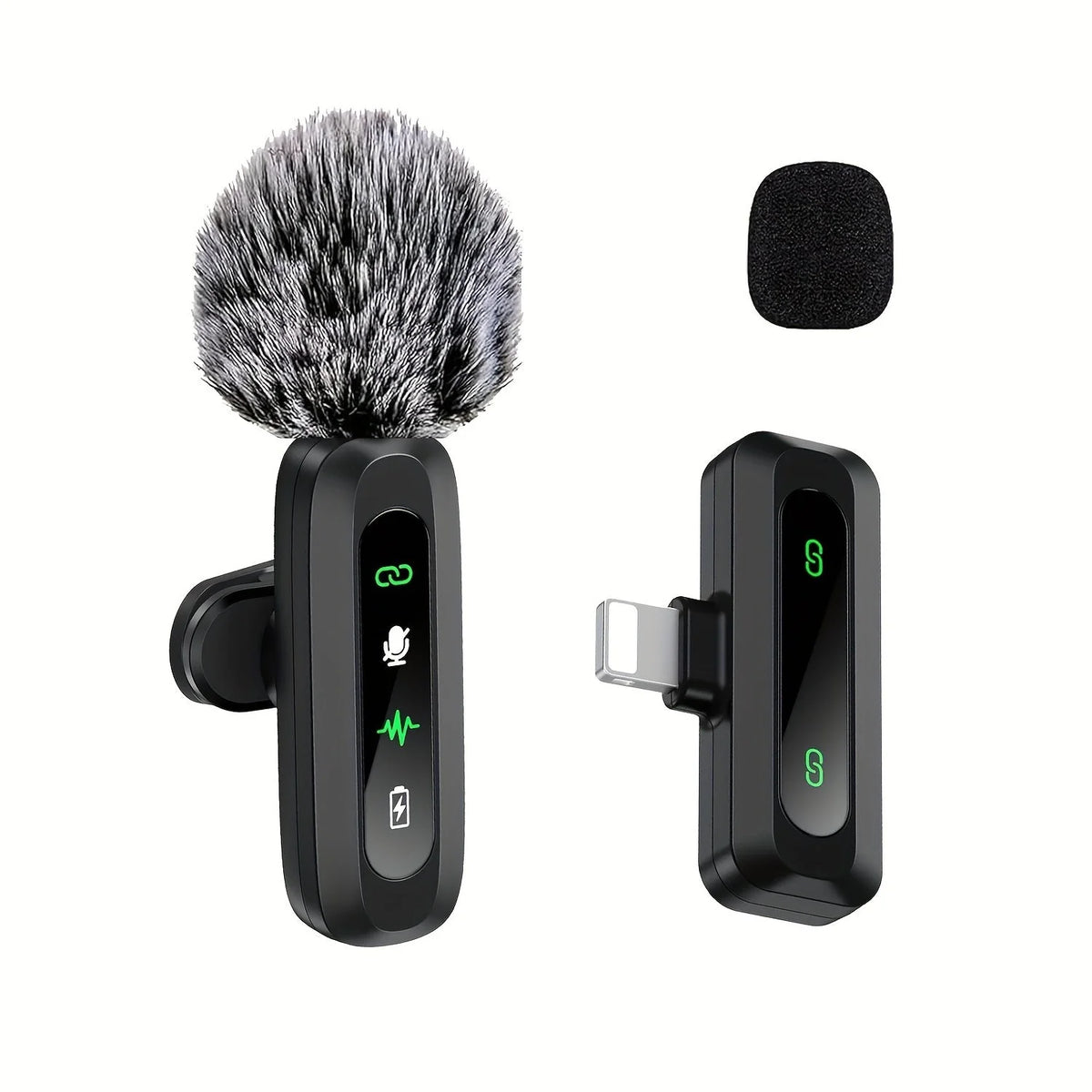 Kalsten | SoundSnap Wireless Clip Microphone – USB-C Microphone for Smartphone and Tablet 5