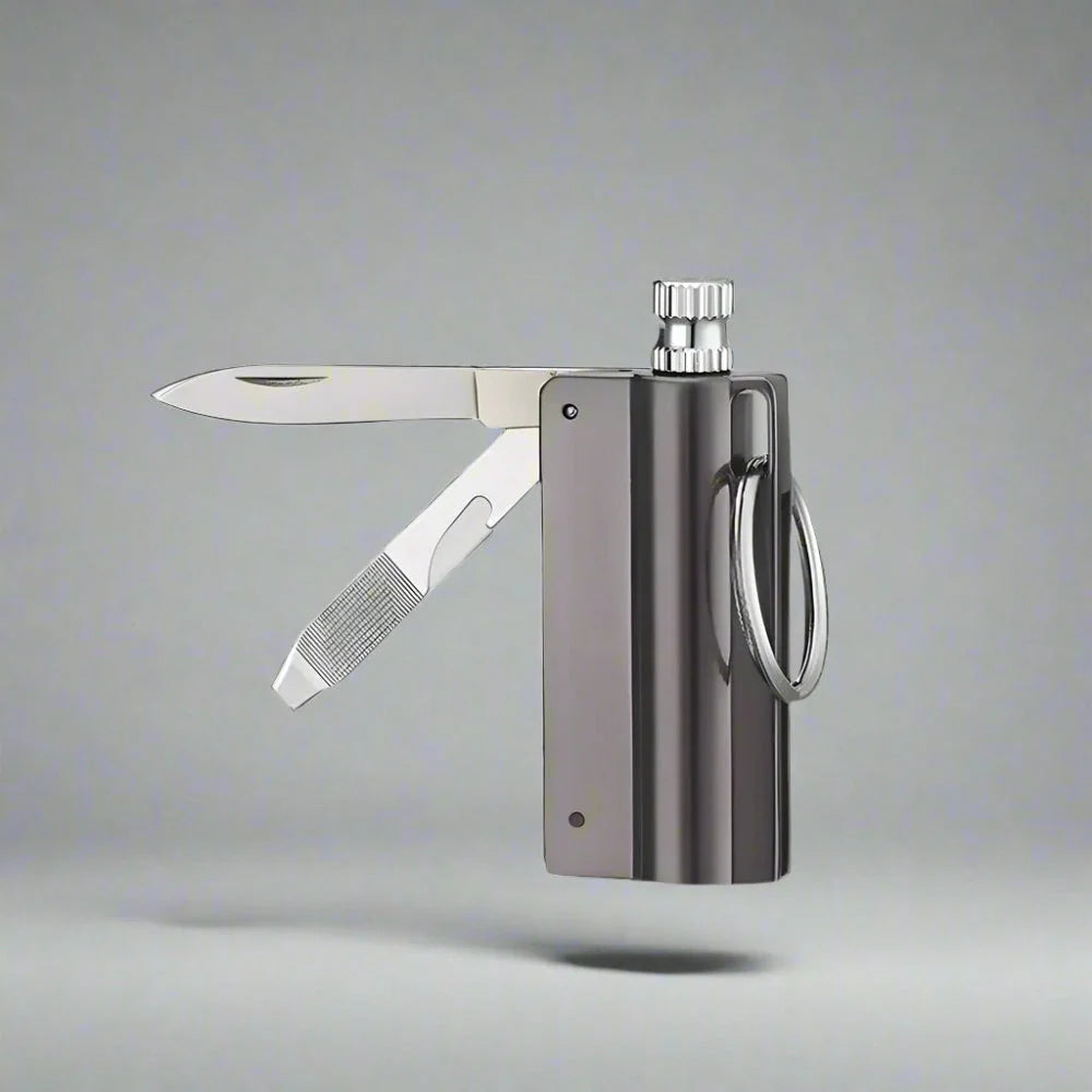 Kalsten | Survival Waterproof Flint Fire Starter Keychain 4