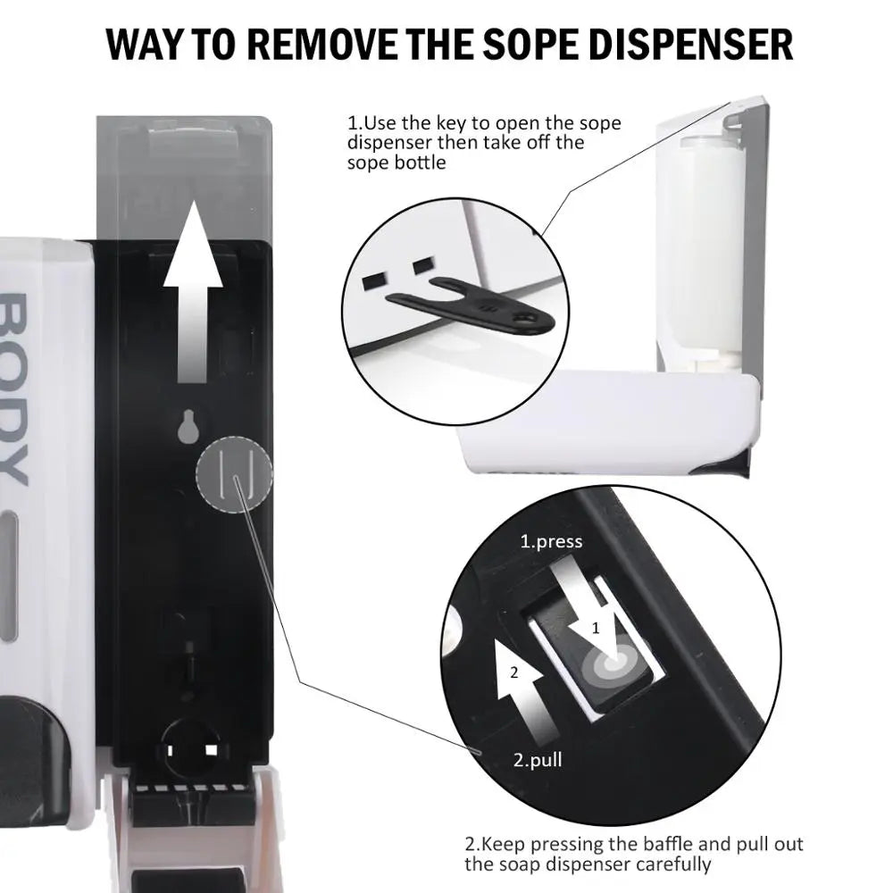 Kalsten | Wall-mounted shower dispenser 8