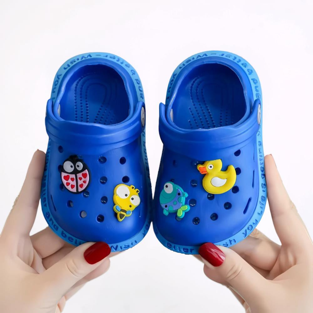 Kids Clogs Cartoon Slip On Garden Sandals Toddler Shoes 6