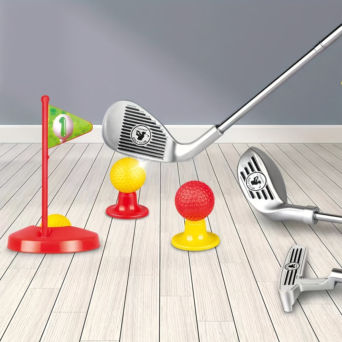 Kids Golf Club Set - Adjustable for Ages 3-8 Play 4