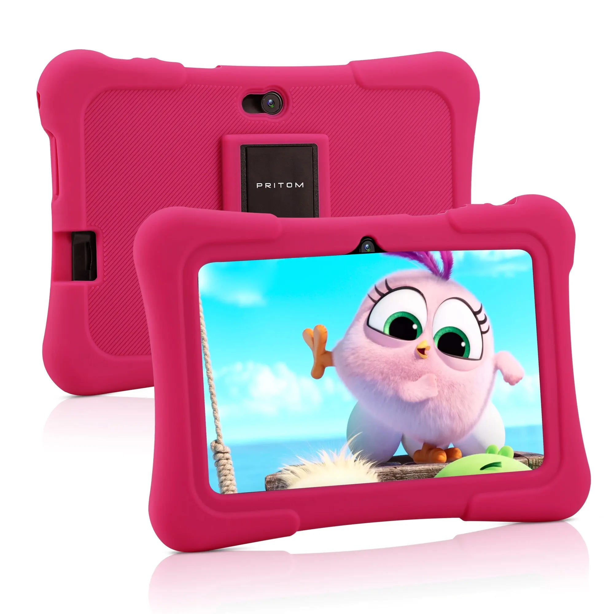 Tablette pour enfants – Écran IPS HD, performance quadricœur et stockage extensible pour apprentissage et jeu