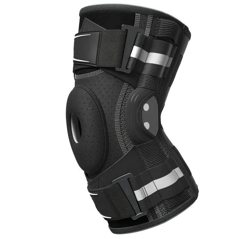 Kniebrace met zijstabilisatoren voor sport en fitness 1
