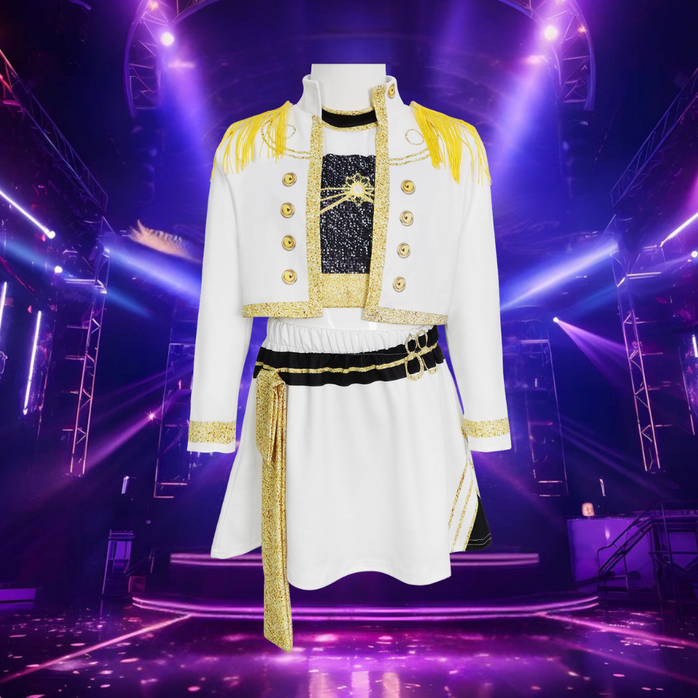 Kpop Hunter Halloween Kostuum Kinderen Outfit Set 4
